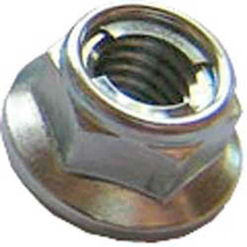 021-31014 Fuji Style 14mm Hex Locking Flange Nuts 10x1.25mm 10/Pk