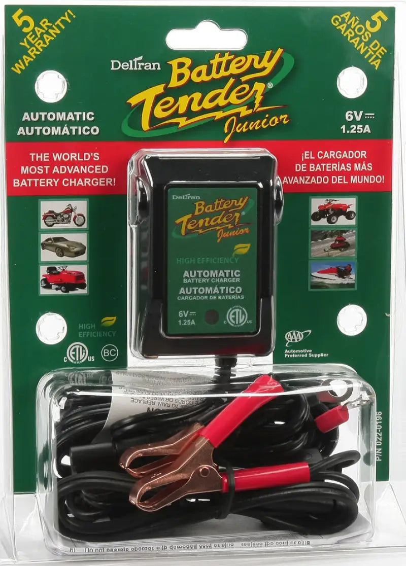 BATTERY TENDER Junior 1.25 Amp 6v Charger