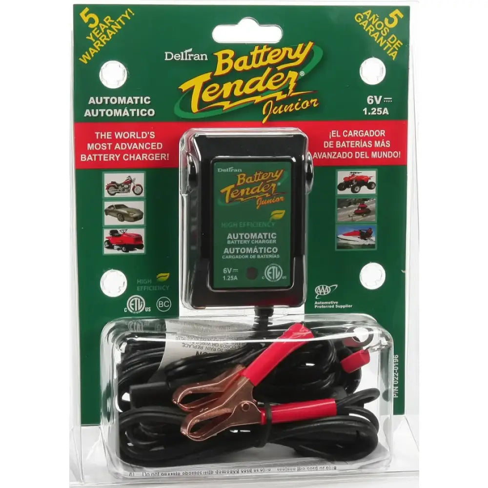 BATTERY TENDER Junior 1.25 Amp 6v Charger