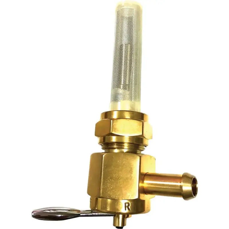 HARDDRIVE 022680 Brass Petcock Round 22mm Left Side Position