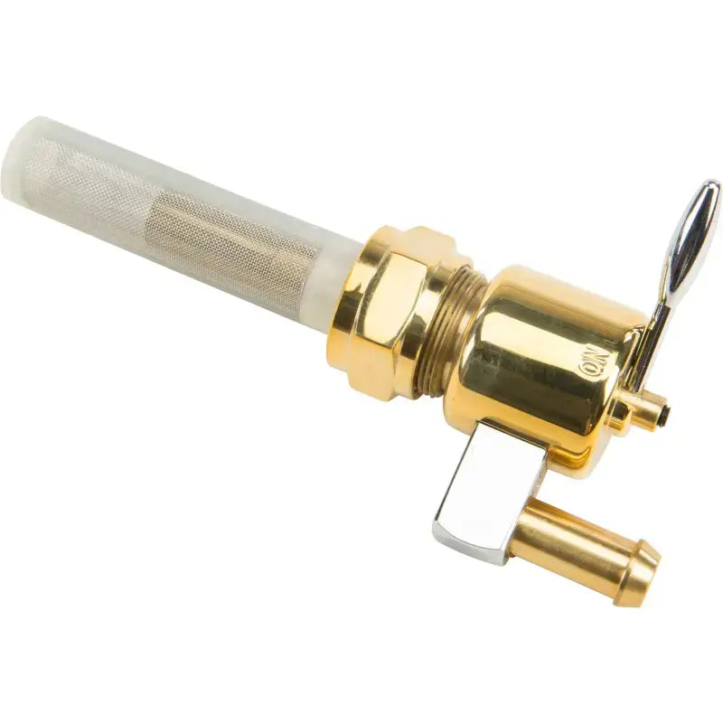 HARDDRIVE 022682 Brass Petcock Round 22mm Downward Position