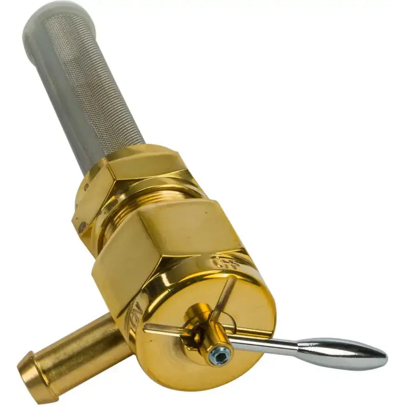 HARDDRIVE 022686 Brass Petcock Hex Left Side Position