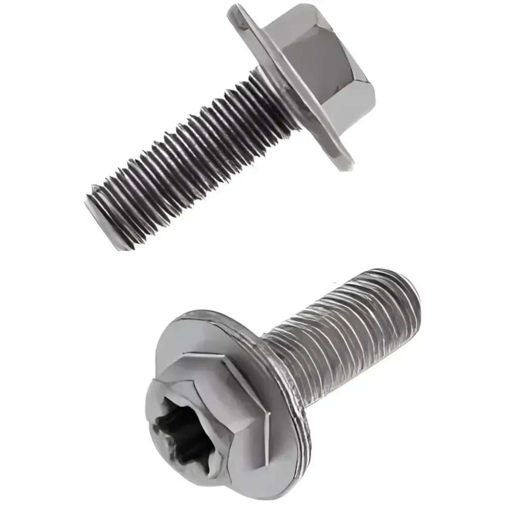024-70615 Euro Torx Large Flange Bolt 6x.1.0x15mm 10/Pk
