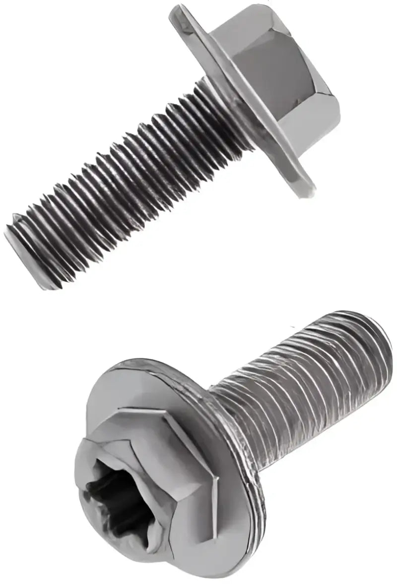 024-70615 Euro Torx Large Flange Bolt 6x.1.0x15mm 10/Pk