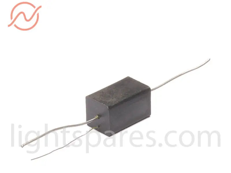 Black led ramp light electronic component with wire leads for auto accessories