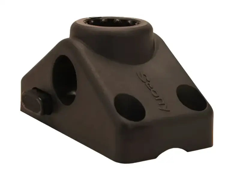 0241L-BK Scotty Inc. Side/Deck Mnting Brkt Locking Blk - Fishing Rod Holder Base Adapter
