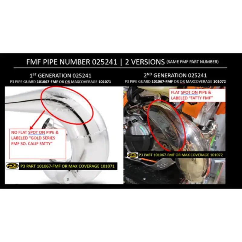 025241 Fmf Pipe Fatty Ktm/Hus - RV and Auto Parts