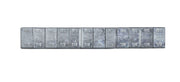 Fire Power Wheel Weights Tire/Wheel Accessories 198-371NS - OZ Zinc 12 PCS 48 Strips BOX