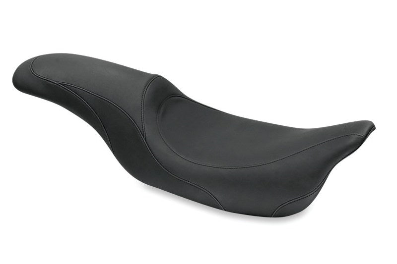 Mustang Motorcycle 75646 Mustang 08-21 Harley Electra Glide, Rd Glide,Rd King, Str Glide Tripper Fastback 1PC Seat - Black