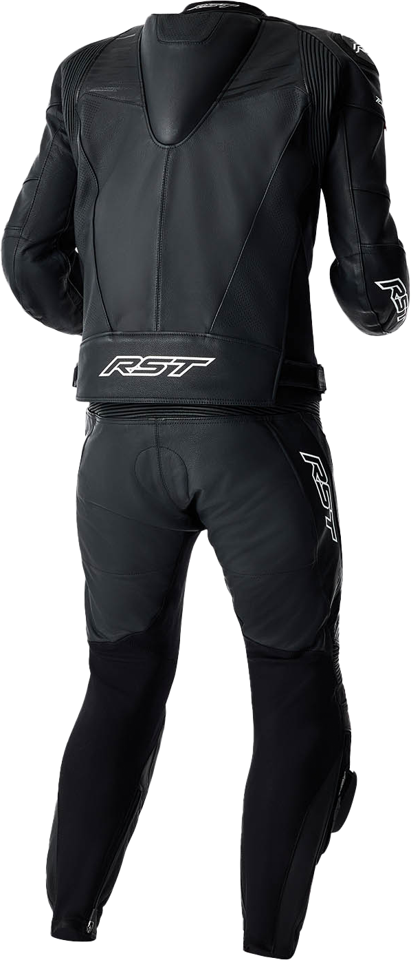 Tractech Evo D3o Jacket Blk/Whi Leather Lg