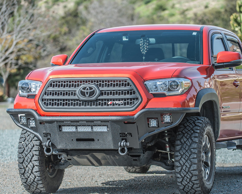 Body Armor 4x4 TC-19337 Body Armor 4x4 2016+ Toyota Tacoma Desert Series Front Winch Bumper