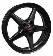 Race Star 92-795252B Race Star 92 Drag Star Bracket Racer 17x9.5 5x4.75BC 6.00BS Gloss Black Wheel