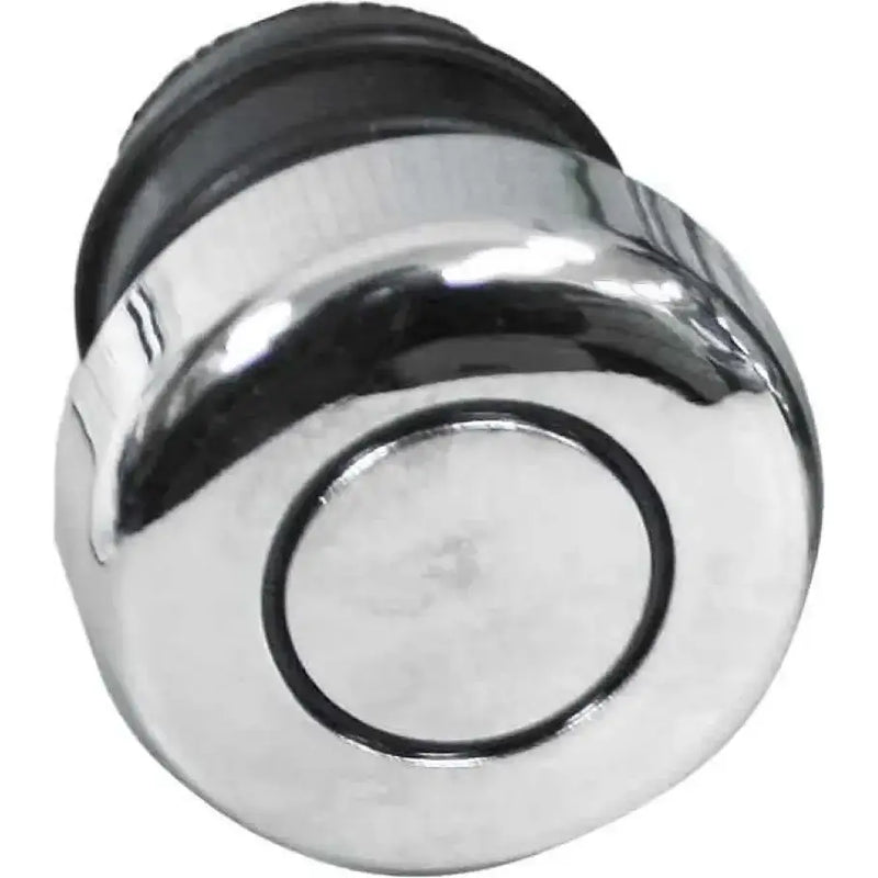 03-0043 Circle Lined Oil Filler Cap Chrome