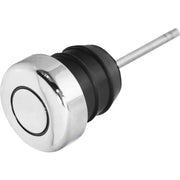 HARDDRIVE 03-0045 Oil Tank Rubber Filler Plug Chrome Short Dipstick 2.5"