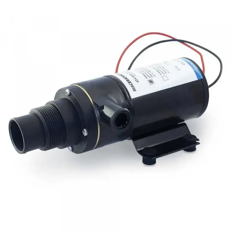 03-01-005 Albin Macerator Pump 12V, ideal for marine, RVs, automotive, and powersports applications, ensures efficient waste maceration with a 12V power supply. Plumbing,Marine,RV Fresh Water Supplies,AVADA - Best Sellers,Marine Maintenance