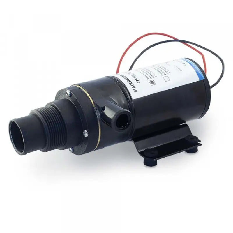 03-01-005 Albin Macerator Pump 12V, ideal for marine, RVs, automotive, and powersports applications, ensures efficient waste maceration with a 12V power supply. Plumbing,Marine,RV Fresh Water Supplies,AVADA - Best Sellers,Marine Maintenance
