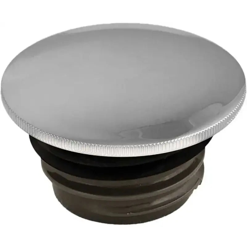 HARDDRIVE 03-0316A-A Gas Cap Screw In Smooth Vented Chrome `96 Up