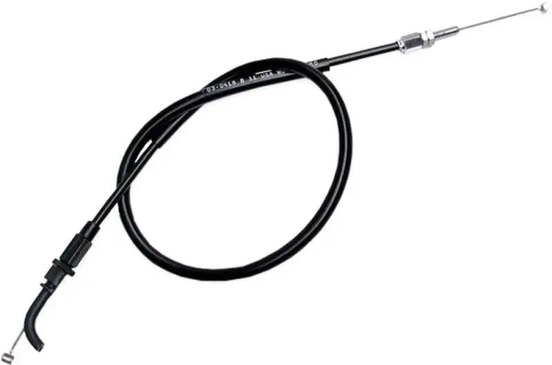 03-0418 Black Vinyl Throttle Pull Cable