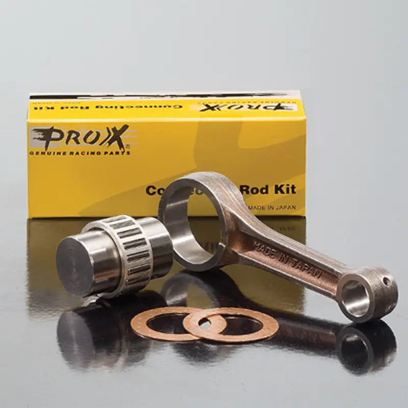 Connecting rod kit for Yamaha YFM660 Raptor with rod, wrist pin, and washers