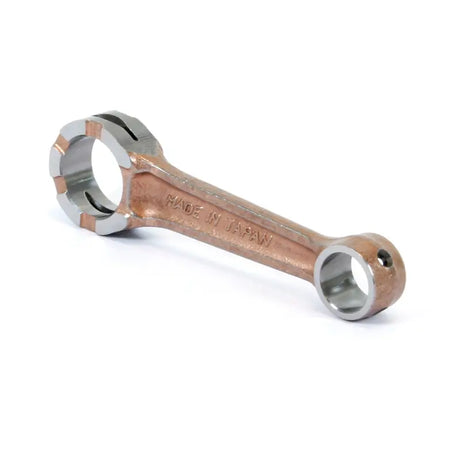Copper-colored connecting rod with silver ends from Suz connecting rod kit for engine repair