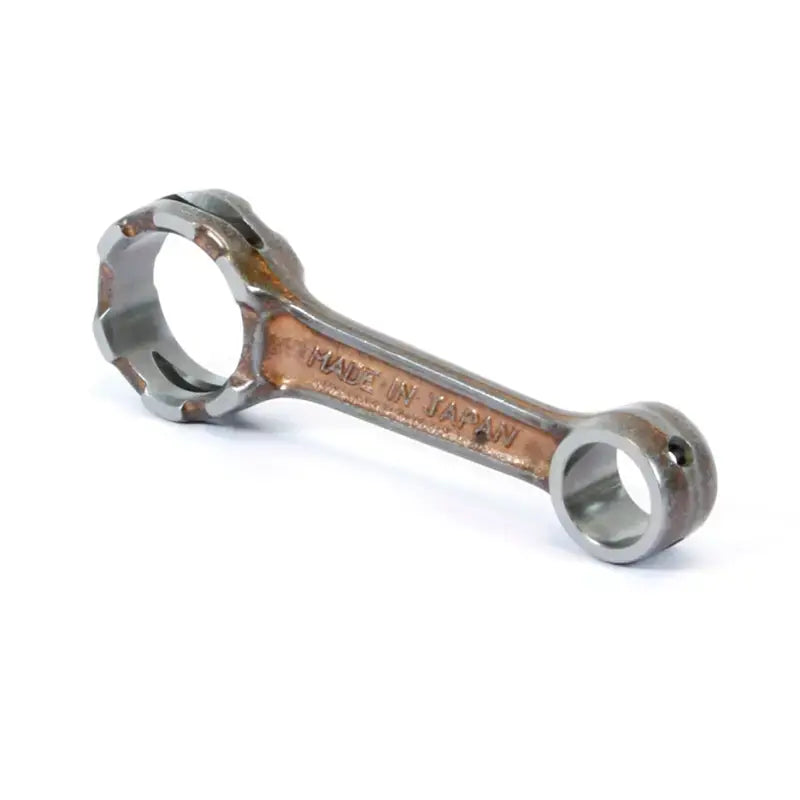 Metal connecting rod from the 03.4022 Connecting Rod Kit Kaw/Suz for engine rebuild