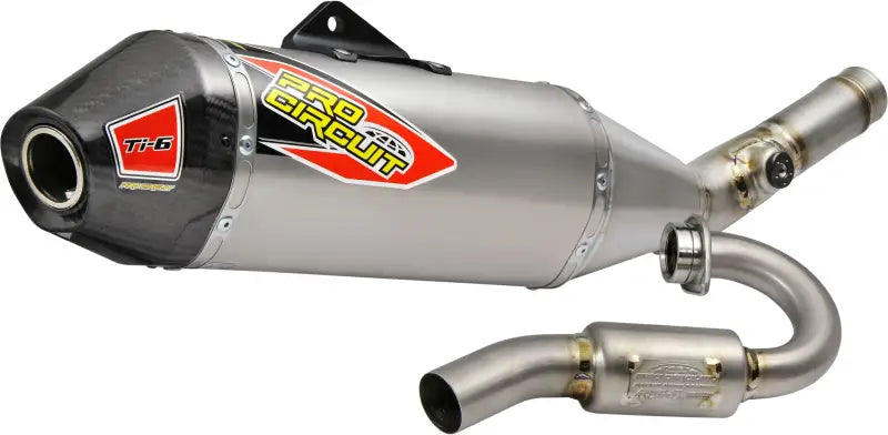 Motorcycle exhaust system with carbon cap for enhanced vehicle’s performance by Pro Circuit