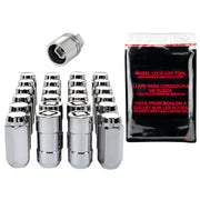 McGard 84638 McGard 6 Lug Hex Install Kit w/Locks (Cone Seat Nut) M14X1.5 / 22mm Hex / 1.945in. Length - Chrome - 84638