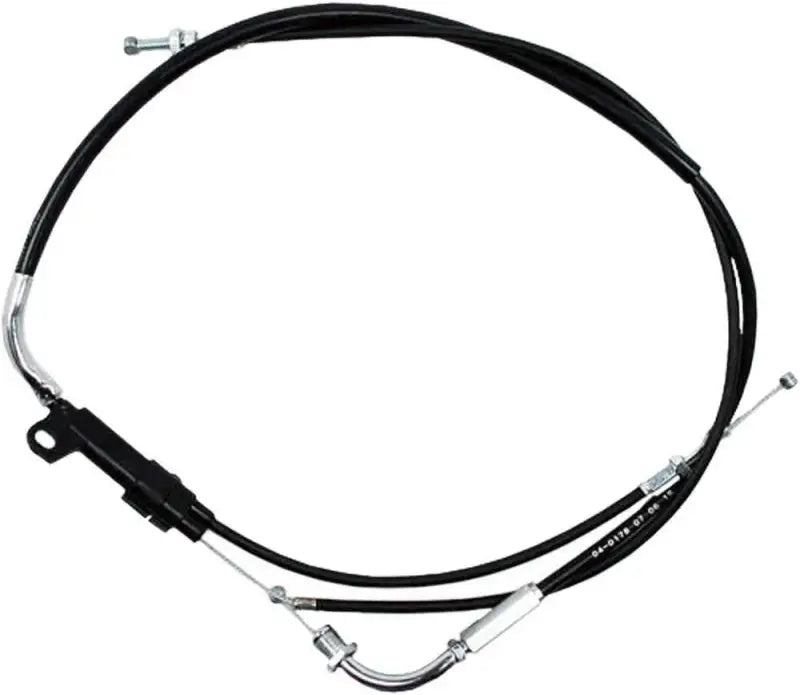 04-0178 Black Vinyl Throttle Pull Cable