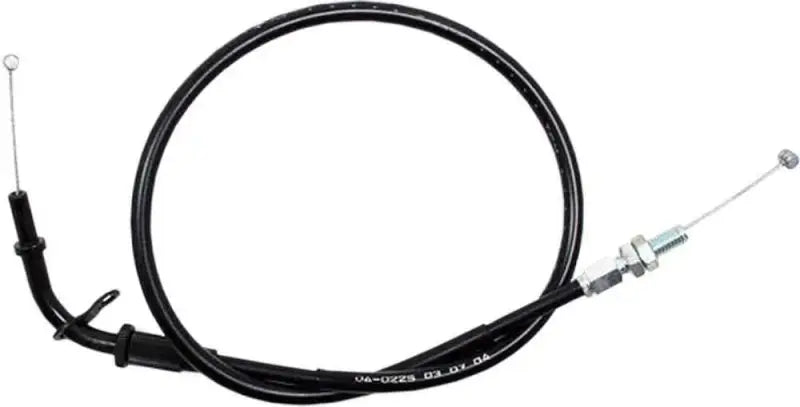 04-0225 Black Vinyl Throttle Pull Cable