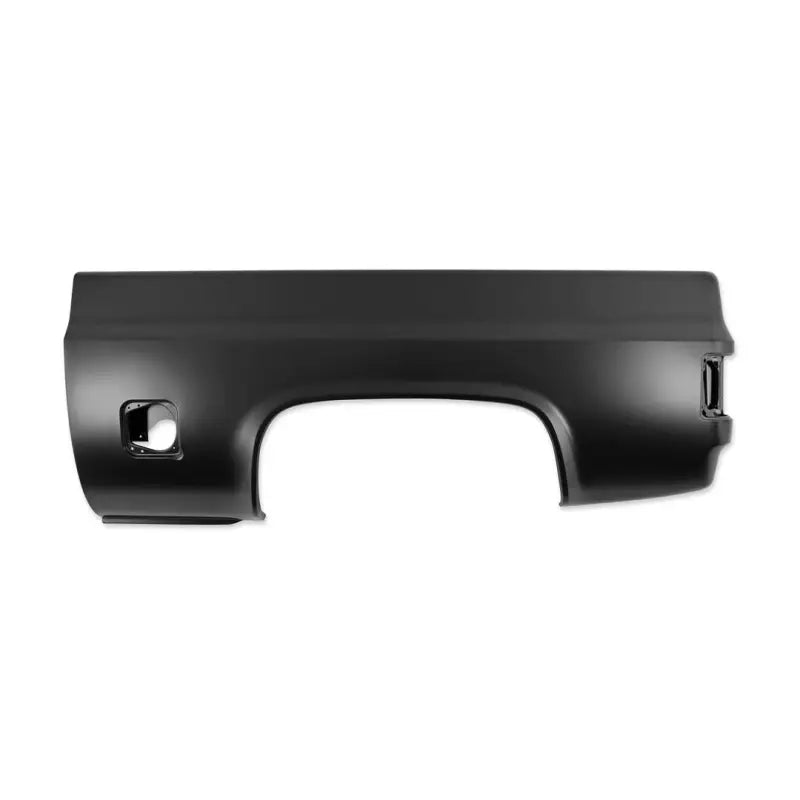 Black truck bed side panel for Chevrolet C10 trucks, fits 04-102 Holley 1979-87 C10 bedside LH