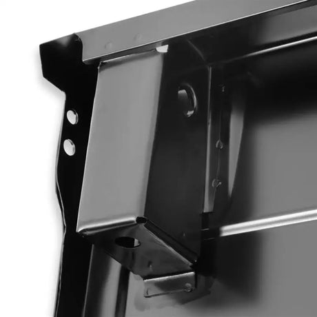 Black metal bracket with holes for precise fit Holley C10 bedside 6.5 ft W