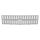Silver Chevrolet grille from the 04-174 Holley 1981-82 C/K Grille with Bowtie Mount