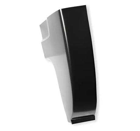 Black and gray curved metal cab corner panel for C10 truck 73-87 Rh