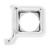 Chrome headlight bezel for door rnd chr and rnd chr slv 1973-1978 C10 H/L doors