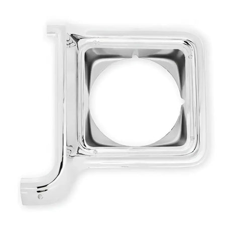 Chrome headlight bezel for door rnd chr and rnd chr slv 1973-1978 C10 H/L doors