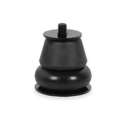 Black rubber vibration isolator for C10 body radiator support and body mounts