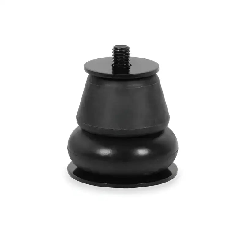 Black rubber vibration isolator for C10 body radiator support and body mounts
