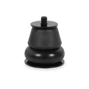 Black rubber vibration isolator for C10 body radiator support and body mounts