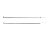 Two metal oven racks for C10 tailgate rods in the Holley 1976-1987 C10 tailgate repair