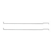 Two metal oven racks for C10 tailgate rods in the Holley 1976-1987 C10 tailgate repair