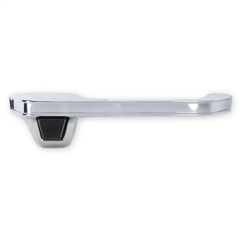 Chrome door handle with black button for Holley door handle on 04-321 Holley C10 Door