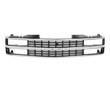 Chrome and black grille showing holley grille and c1500 grille dual headlig for 04-366