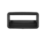Rectangular black plastic tailgate handle frame for C1500 tailgate - Holley 04-437