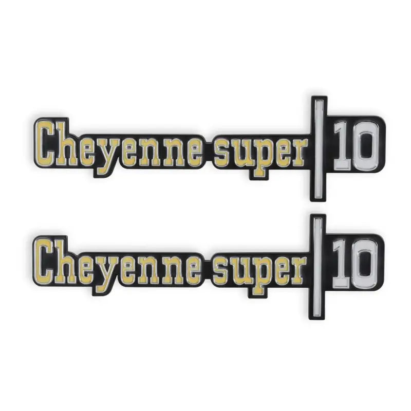 04-541 Holley 1973-76 C/K Chynne Super10 Fndr Emb - Emblem
