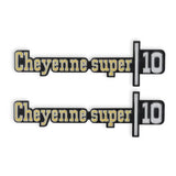 04-541 Holley 1973-76 C/K Chynne Super10 Fndr Emb - Emblem