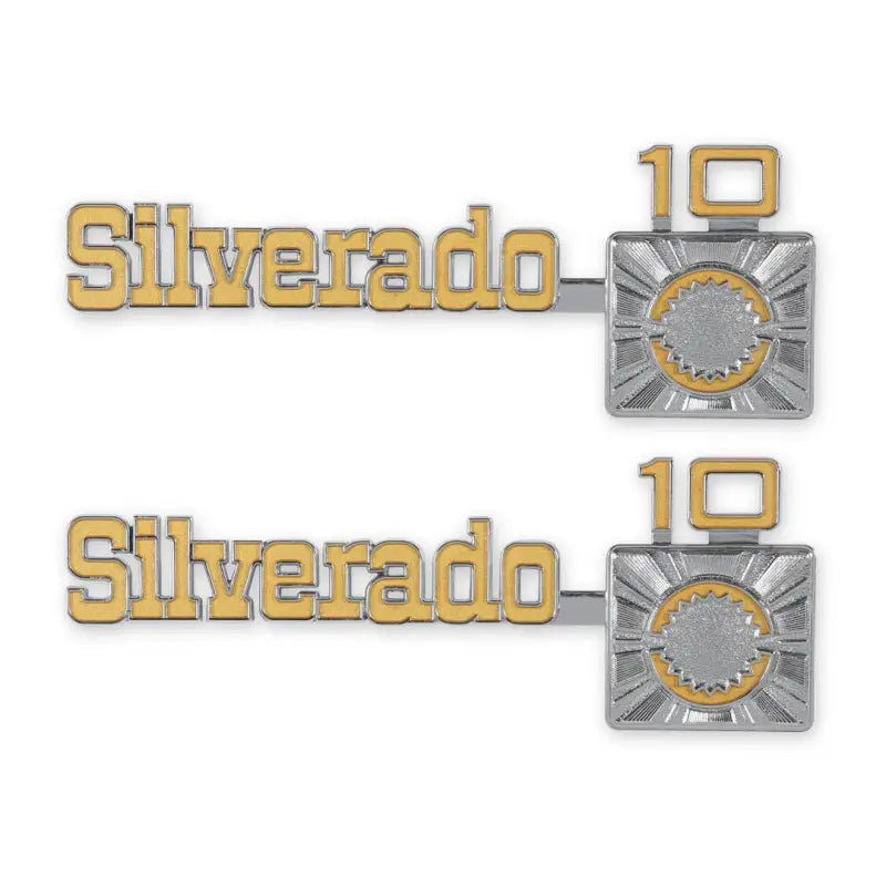 04-544 Holley 1975-80 C/K Silverado C10 Fndr Embl - Emblem