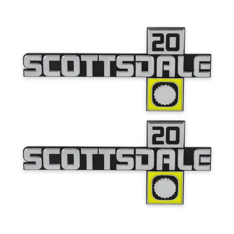 04-550 Holley 1981-88 C/K Scottsdale20 Fndr Emblm - Emblem