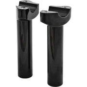 HARDDRIVE 04-574 H Bar Risers 5 1/2" Straight Black