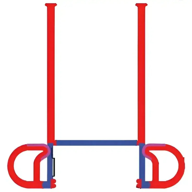 Image of Jaeger Flip 'N Seal 2' Wall Cap with 3' Wipe in red and blue, designed for RV, Automotive, Powersports, off-road, marine, exterior, truck accessories, interior, truck bed, RV parts, Jacks & Levelers, AVADA - Best Sellers