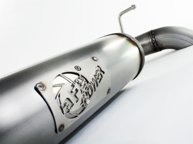 aFe 49-46219 aFe MACHForce XP 07-17 Jeep Wrangler V6-3.6/3.8L 409 SS 2.5in Axle-Back Exhaust